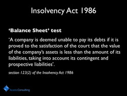 Construction Insolvency